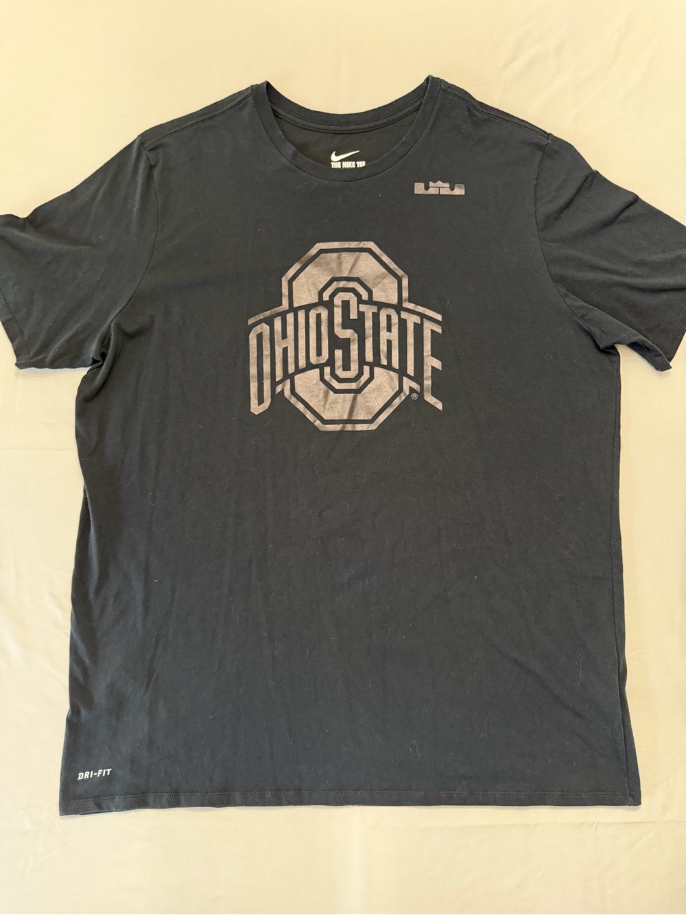 Nike Black Ohio State LeBron James Graphic Short-Sleeve Tee